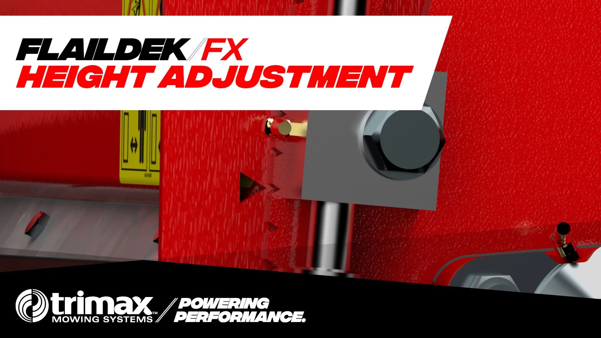 FlailDek FX Height Adjustment